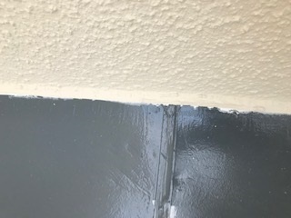 下屋　防水後塗装　途中工程　外壁塗装終了後.jpg
